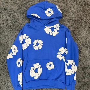 Denim-tears Men's Blue Hoodie